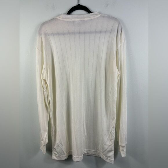 š5/25 VintageāIrvine Park Menās Longsleeve Rayon Blend Pullover Ribbed - Picture 4 of 4
